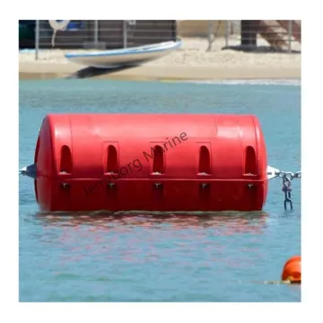 Tubular Floating Pontoon LLDPE Plastic Security Barrier