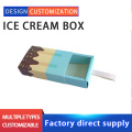 Customized food grade ice cream box