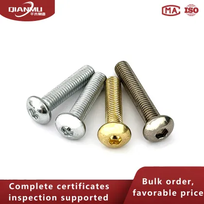High Quality Plated Pan Head Hex Socket Screw