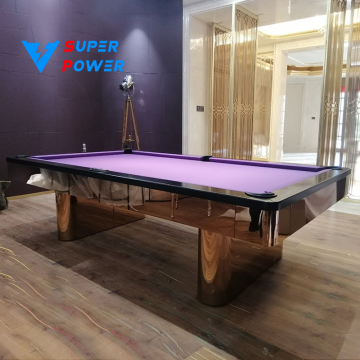 Customizable 9ft Luxury Pool Table - SuperPower-CL-T012: Your Ultimate High-end Billiard Experience with Multiple Color Options
