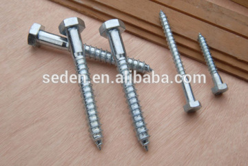hot sale on alibaba hex head wood screw