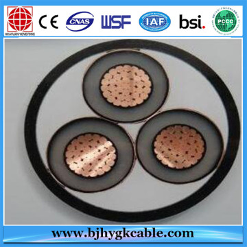 Medium Volt 33kV XLPE Underground Armored Cable 3 Core 150mm