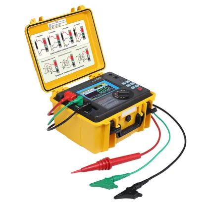 Push Electrical 5kV Insulation Resistance Tester