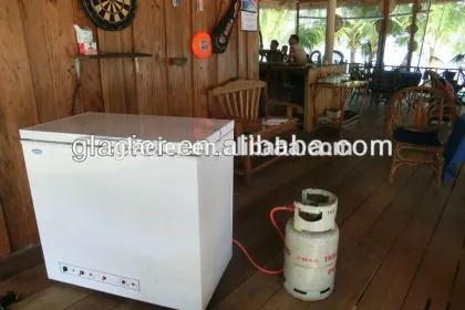 XD-200 lp gas & electrical chest deep freezer with one absorption cooling unit