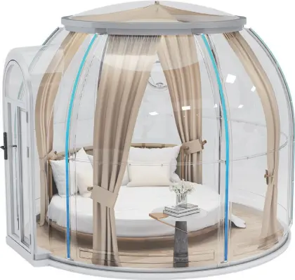 Transparent Igloo Dome Tent Outdoor Glamping