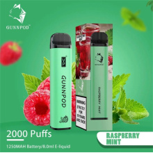 Alibaba Gunnpod 2000 Bút Vape dùng một lần