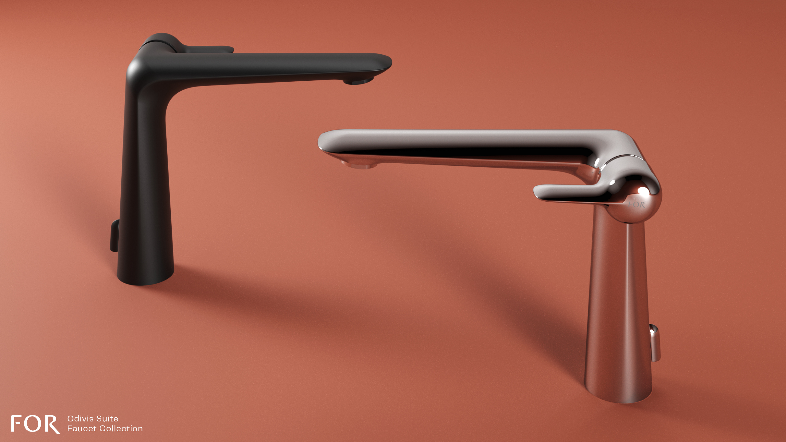 single handle lavatory faucet