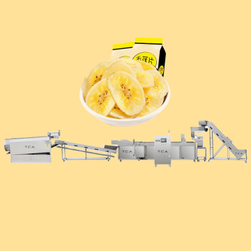 TCA Commercial Plantain and Banana Chips Slicing and Frying Machine Line for Sale