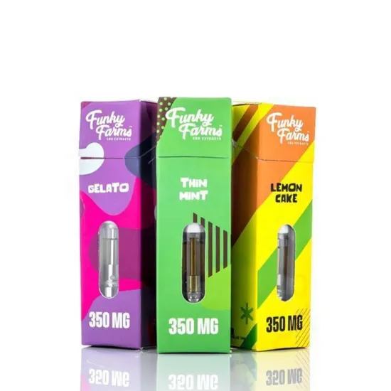 Custom Cartridge Vape CBD Oil Pen Paper Box