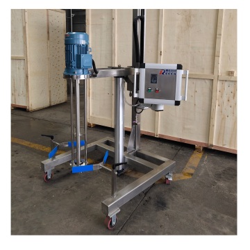 Low Price Pneumatic Lifting Paint High Speed Mixer Disperser Machine