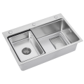 Chậu rửa đơn sâu với lớp hoàn thiện bền bỉ