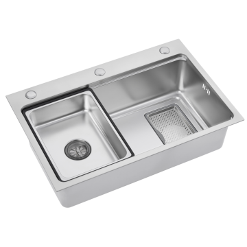 Chậu rửa đơn sâu với lớp hoàn thiện bền bỉ