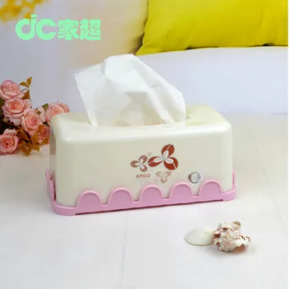 Tissue Holder/ Square Tissue Box / Plastic Tissue Box