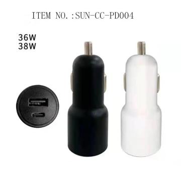 36W 38W PD mode dual outputs car charger