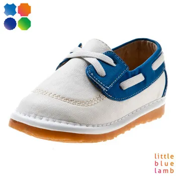 fashionable boys squeaky shoes SQ-A5201-WH