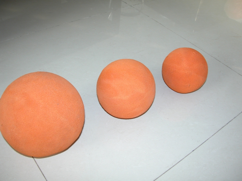 concrete rubber ball