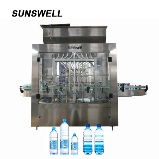 Automatic Bottle Water Linear Filling Capping Bottle Machine