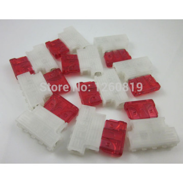 10pcs Auto Standard Middle Fuse Holder + 10A fuse for Car Boat Truck ATC/ATO Blade for Car Boat new