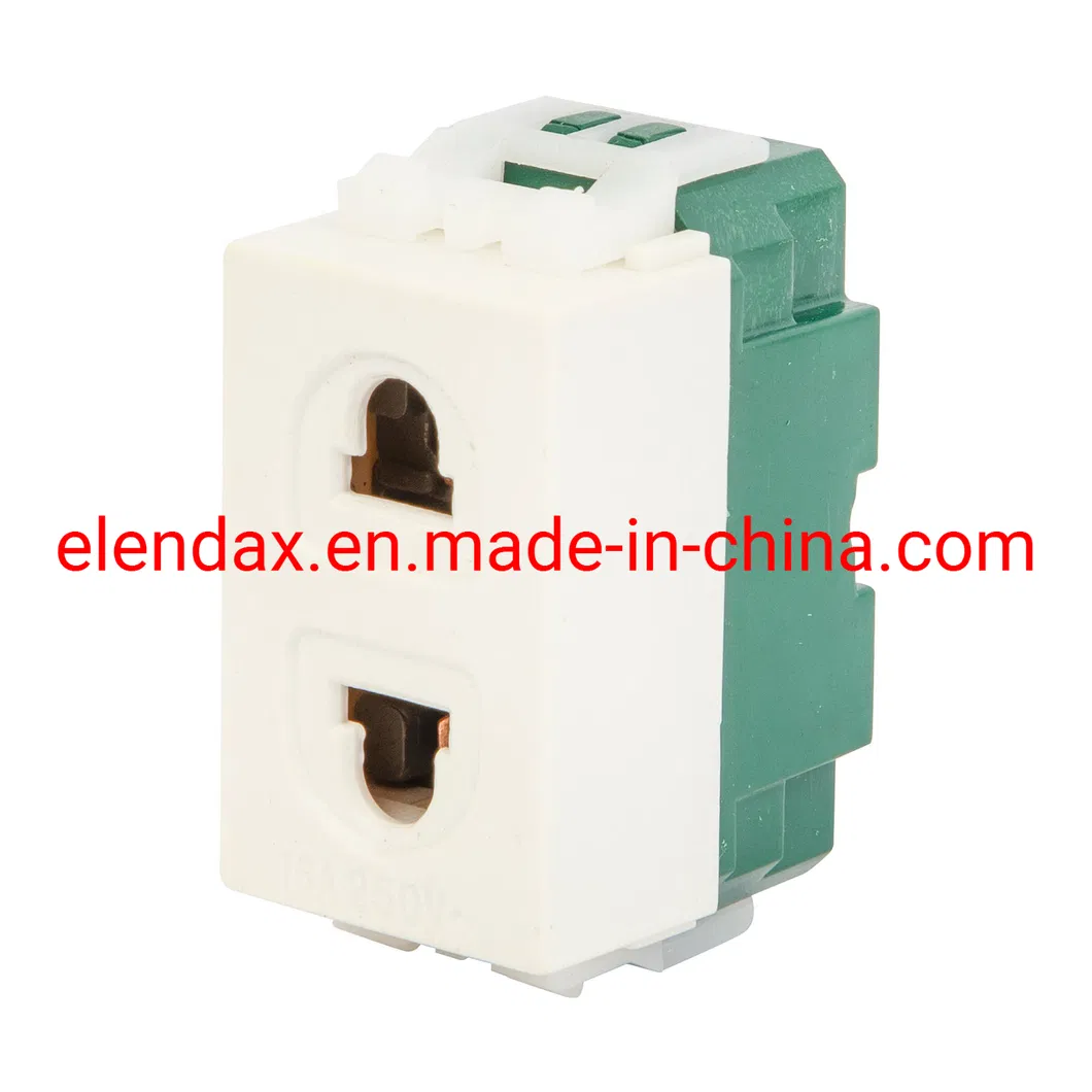 Производитель Вэньчжоу ПК Электрические розетки 16А на две группы, американская настенная розетка, США