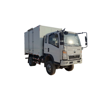 Howo 4x4 All-Wheel Drive Light Cargo Truck