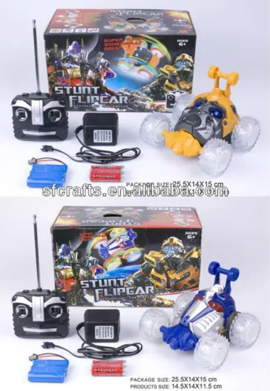 4 channel RC Stunt car with light and Music,4 CH Multi-Function RC Stunt Car ,Flex, 360 degrees tumbler stunt car toys for kids