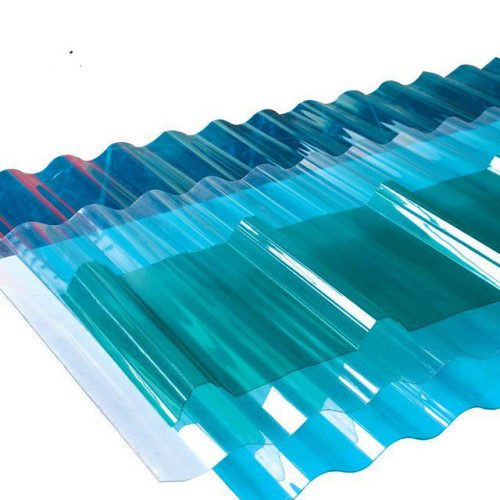 Dây chuyền sản xuất tấm polycarbonate PC Tấm sóng polycarbonate để lợp mái