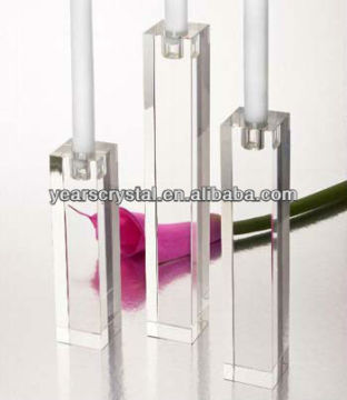 wholesale crystal candle holder for taper