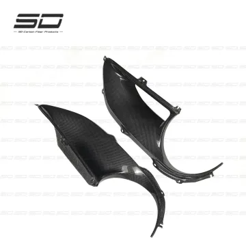 High-Quality Dry Carbon Fiber Rear Light Cover for Ferrari 488GTB