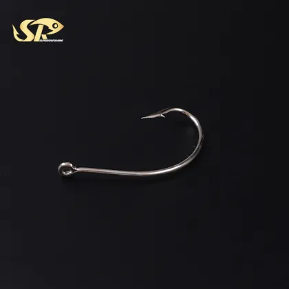 Eagle Claw SuperiorFishing WideGap 1/0 Barbed Sea Hook Saltwater Carbon Steel TFRN142