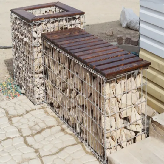 Ce Certification Gabion Stone Basket - Welded Gabion Bench and Planter