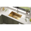 Stainless Steel 28inch NANO Color Single Bowl Sink