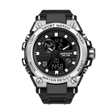 Top Brand Luxury Men's Sport Watches: Fashionable SANDA 739 Quartz Watch with Waterproof and Shock Resistance Features