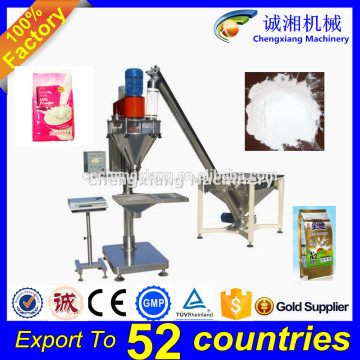 CE certification semi auto desktop powder filling machine,auger powder filling machine semi automatic