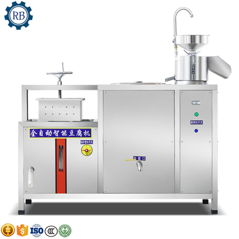 Automatic Stainless Steel Tofu and Soya Milk Production Line