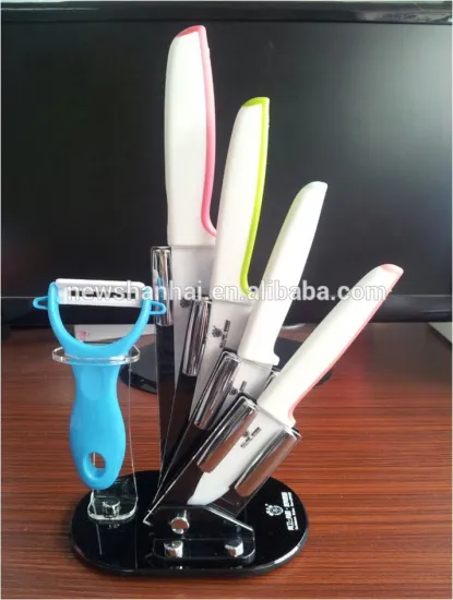 6pcs ceramic knife set