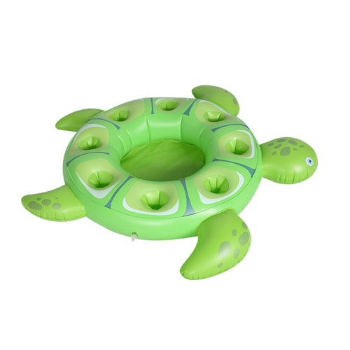 Large Inflatable Ice Serving Buffet Bar Sea turtle inflatable tray inflatable cooler pool float Manufactory