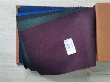 Super 150's Cashmere Solid Check Fabric Book
