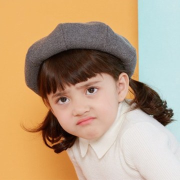 Wholesale beret fashion wool knitted beret hat