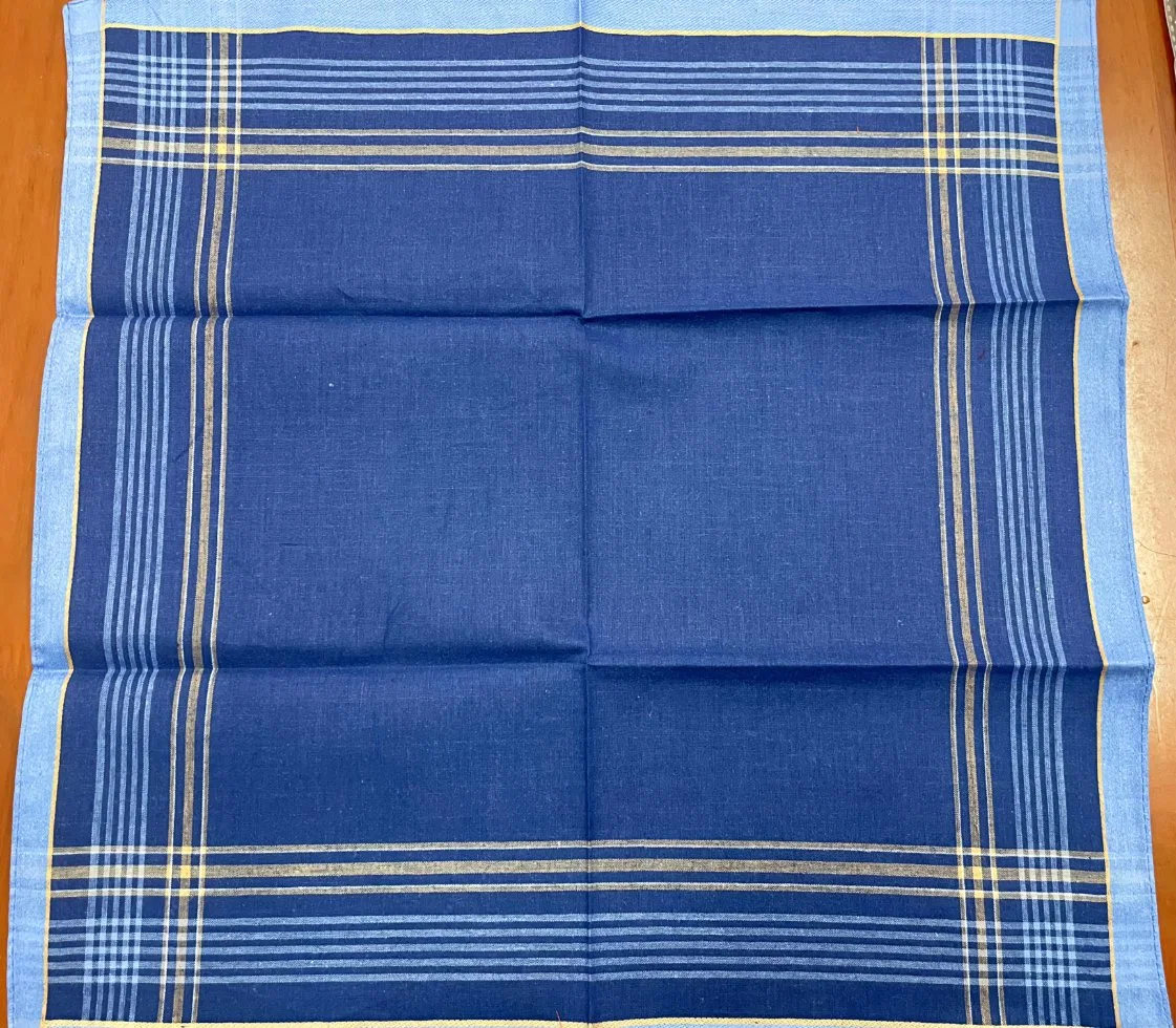 Wholesale High Quality 100%Cotton Mens Handkerchief10