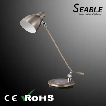 High quality dimmable metal bedroom modern resin led table lamp