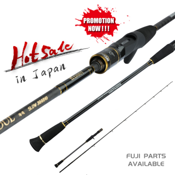 Wholesale FUJI Parts Lure Fishing Rods | Carbon Slow Jigging Spinning Rods
