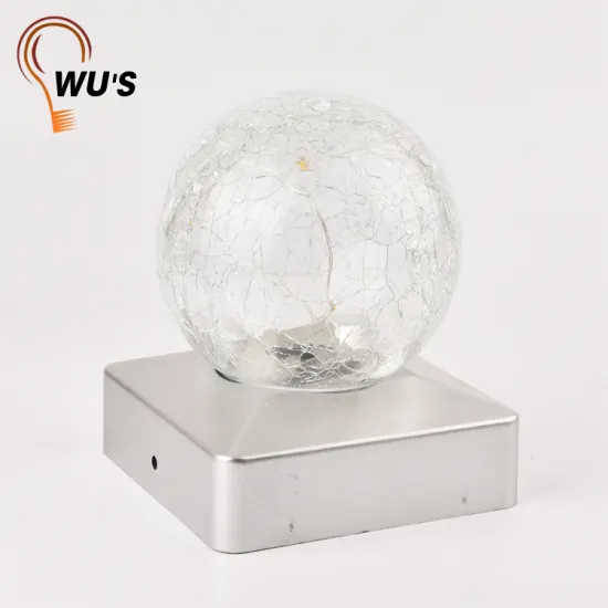 Beautiful 10 warm white clean decorative solar lights bottle led light glass ball
