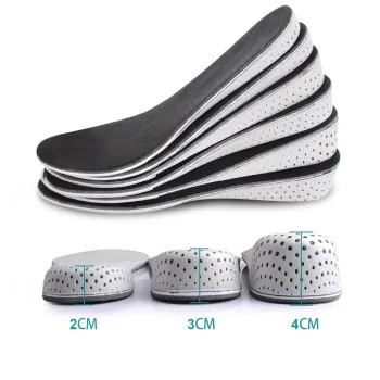 Women's Full Pad Breathable Warm Sneakers with Height Increasing Insoles for Men and Women
