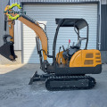 Euro5 Emission 2.5Ton Mini Excavator For Construction
