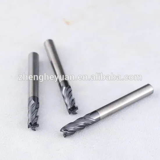 ZHY HRC 40-68 Carbide Cutting Tool Solid Carbide End Mills Tungsten Carbide End Mill