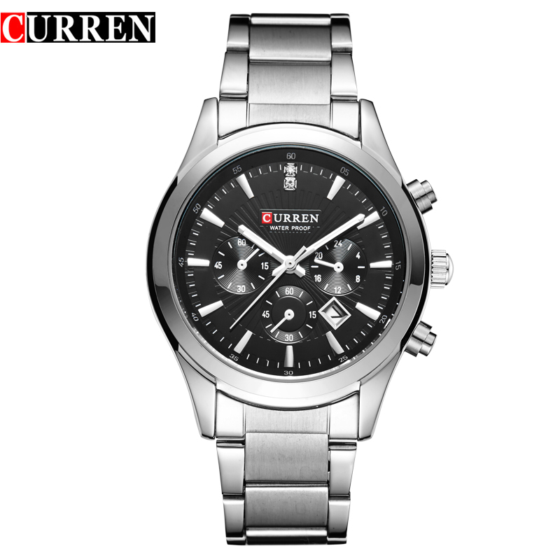 Stainless Steel Luxury Brand Business Watches Men Stainless Steel Luxury Brand Business Watches Men
