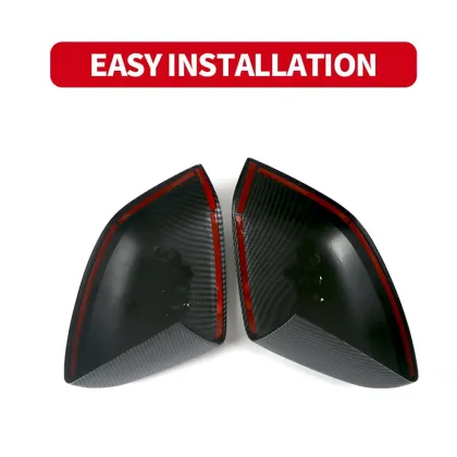 OEM Car ABS Carbon Fiber Chrome Rearview Mirror Cover for 2021 Geely Lynk & Co