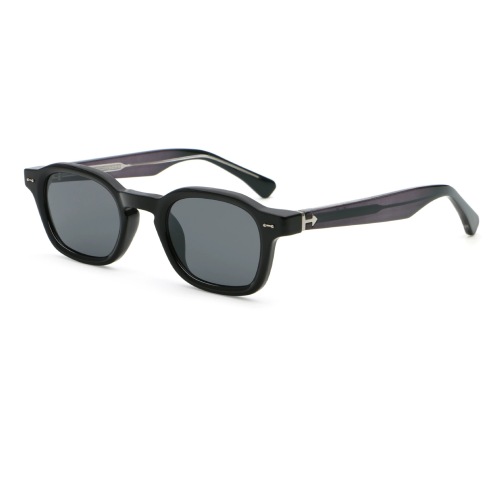 Wholesale Rectangular PC CP Sunglasses with PC Lenses ME2173