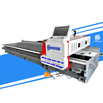 Hunsone HSL-1500X6000MM CNC Grooving Machine مع نظام التحكم في Hust