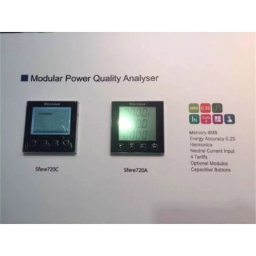 Analizador de calidad de potencia 3P4W Medidor de energía multifuncional